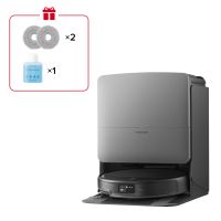 Roborock SAROS 20X, Beutellos, Schwarz, Rund, Staubbeutel, 0,259 l, Ladend, Purification, Mop washing