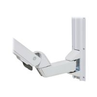 Ergotron Sit-Stand Combo Extender - Short - Montagekomponente (Verlängerungsarm, Wandhalterung mit Führungsschiene, Armabdeckung)