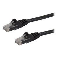 StarTech.com 2m CAT6 Ethernet Cable, 10 Gigabit Snagless RJ45 650MHz 100W PoE Patch Cord, CAT 6 10GbE UTP Network Cable w/Strain Relief, Black, Wiring is UL Certified/TIA - Category 6 - 24AWG (N6PATC2MBK)