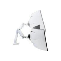 Ergotron HX - Montagekomponente (Pivot) - robust - für LCD-Display - weiß - Bildschirmgröße: up to 124.5 cm (up to 49")