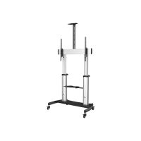 StarTech.com TV-Wagen - Fernsehständer mit Rollen für 60-100 Zoll-Displays (100kg)