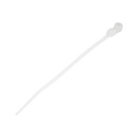StarTech.com Kabelbinder mit Öse - 100x2 mm, weiß, 100 Stück - Kabelbinder - 10.16 cm - weiß - TAA-konform (Packung mit 100)