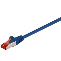 Goobay 95492, 2 m, Cat6, S/FTP (S-STP), RJ-45, RJ-45, Blau