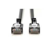 DIGITUS CAT 6A F-FTP Slim Patchkabel, 2m, Schwarz