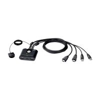 ATEN CS22HF - KVM-/USB-Switch - 2 x KVM / USB