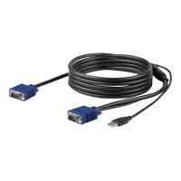 StarTech.com StarTech 3 m KVM Kabel für StarTech.com Rackmount Konsolen - Video- / USB-Kabel - Mini-VGA (M)