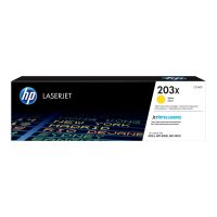 HP 203X - Hohe Ergiebigkeit - Gelb - original - LaserJet - Tonerpatrone (CF542X)