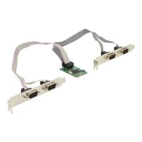 Delock MiniPCIe I/O PCIe full size 4 x Serial