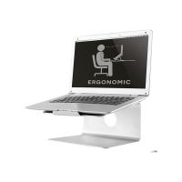 Neomounts NSLS050 - Aufstellung - für Notebook - Gebürstetes Aluminium - Silber - Bildschirmgröße: 25.4-43.2 cm (10"-17")