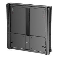 Manhattan 462723, 139,7 cm (55"), 190,5 cm (75"), 200 x 200 mm, 600 x 600 mm, Stahl, Schwarz