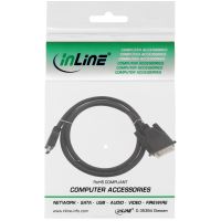 InLine HDMI-DVI Adapterkabel - HDMI Stecker auf DVI 18+1 Stecker - 1m
