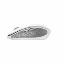 Cherry DW 9100 SLIM, Kabellos, RF Wireless + Bluetooth, Scherenschalter, QWERTZ, Silber, Weiß, Maus enthalten