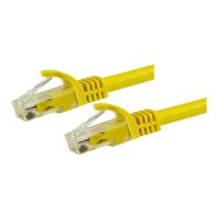 StarTech.com Startech 7m CAT6 Ethernet Cable, 10 Gigabit Snagless RJ45 650MHz 100W PoE Patch Cord, CAT 6 10GbE UTP Network Cable w/Strain Relief, Yellow, Wiring is UL Certified/TIA - Category 6 - 24AWG (N6PATC7MYL)