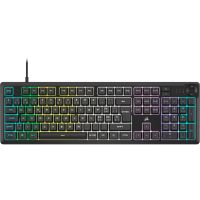 Corsair K55 CORE RGB, Kabelgebunden, USB, Mechanischer Switch, QWERTZ, RGB-LED, Schwarz