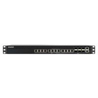 QNAP QSW-M5218-6F12T, Managed, L3, 10G Ethernet (100/1000/10000), Vollduplex, Rack-Einbau, 1U