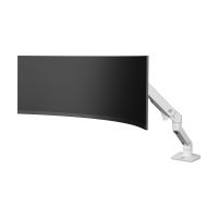 Ergotron HX - Befestigungskit (Gelenkarm) - Konstante Krafttechnologie - für Curved LCD-Display - für extrem tiefe gewölbte Bildschirme - weiß - Bildschirmgröße: bis zu 144,8 cm (bis zu 57 Zoll)