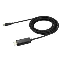 StarTech.com Startech 10ft (3m) USB C to HDMI Cable, 4K 60Hz USB Type C to HDMI 2.0 Video Adapter Cable, Thunderbolt 3 Compatible, Laptop to HDMI Monitor/Display, DP 1.2 Alt Mode HBR2 Cable, Black - 4K USB-C Video Cable (CDP2HD3MBNL)