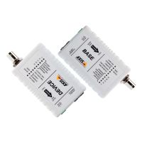Axis T8640 Ethernet Over Coax Adaptor PoE+ - Medienkonverter - 100Mb LAN - über Coax - 10Base-T, 100Base-TX - RJ-45 / BNC (Packung mit 2)