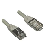 DINIC 3m Cat.5e, 3 m, Cat5e, F/UTP (FTP), RJ-45, RJ-45, Grau