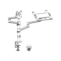 ICY BOX IB-MS622-T - Befestigungskit (Monitorarm, Notebook-Halterung) - für LCD-Display/Notebook - Bildschirmgröße: bis zu 81,3 cm (bis zu 32 Zoll)