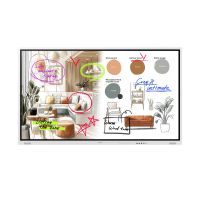 Samsung Flip WM85FX - 216 cm (85") Diagonalklasse WMFX Series LCD-Display mit LED-Hintergrundbeleuchtung - Bildung / Geschäft - mit interaktives Whiteboard integriert, Touchscreen (Multitouch)