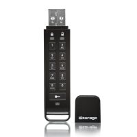 iStorage datAshur Personal2 USB3 8GB, 8 GB, USB Typ-A, 3.2 Gen 1 (3.1 Gen 1), 170 MB/s, Schutzhülle, Schwarz
