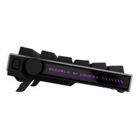 ASUS ROG Strix Morph 96 Wireless, Verkabelt & Kabellos, USB + RF Wireless + Bluetooth, Mechanischer Switch, QWERTZ, RGB-LED, Schwarz
