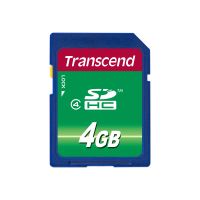 Transcend Flash-Speicherkarte - 4 GB - Class