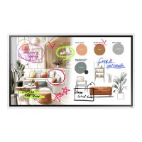 Samsung Flip WM65FX - 165 cm (65") Diagonalklasse WMFX Series LCD-Display mit LED-Hintergrundbeleuchtung - Bildung / Geschäft - mit interaktives Whiteboard integriert, Touchscreen (Multitouch)