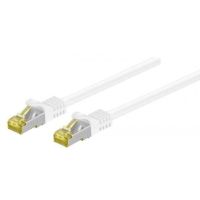 DINIC C7-1, 1 m, Cat7, SF/UTP (S-FTP), RJ-45, RJ-45, Weiß