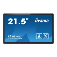 Iiyama ProLite TW2223AS-B3P - Android-PC - Touchscreen-PC - 1 RK3399 / 1.8 GHz - RAM 2 GB - SSD - eMMC 16 GB - Cortex-A72 + A53 - Bluetooth 5.2, 1GbE - WLAN: 802.11a/b/g/n/ac, Bluetooth 5.2 - Android 12 - Monitor: LED 54.6 cm (21.5")