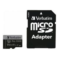 Verbatim PRO U3 - Flash-Speicherkarte (microSDXC-an-SD-Adapter