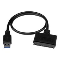 StarTech.com USB 3.1 auf 2,5 (6,4cm) SATA III Adapter Kabel mit UASP - USB 3.1 zu SATA SSD/HDD Konverter / Adapterkabel - Speicher-Controller - 2.5" (6.4 cm)
