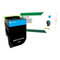 Lexmark 802SC - Cyan - original - Tonerpatrone