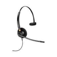Poly HP Poly EncorePro 510 Monaurales Headset + Quick Disconnect, Kabelgebunden, Anrufe/Musik, 52 g, Kopfhörer, Schwarz