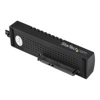 StarTech.com Startech USB-C auf SATA Adapter Kabel - für 2,5 / 3,5" SATA SSD / HDD Laufwerke - 10 Gbit/s - USB 3.1 - SATA zu USB Adapter - Speicher-Controller - 2.5", 3.5" (6.4 cm, 8.9 cm)