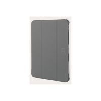 TUCANO Satin - Flip-Hülle für Tablet - Polycarbonat-Rückwand, Rand aus thermoplastischem Polyurethan (TPU)