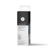 Cricut Smart Iron-On, Schwarz, Vinyl, 482,6 mm, 139,7 mm