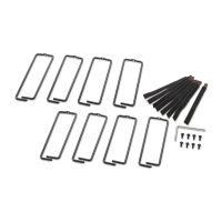 APC Kabelmanagementring - Schwarz - 1U - für P/N: NBPD0150