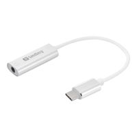 SANDBERG Adapter USB-C auf Klinkenstecker