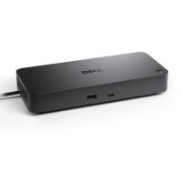Dell WD25, Kabelgebunden, USB 3.2 Gen 2 (3.1 Gen 2) Type-C, 100 W, 10,100,1000,2500 Mbit/s, Schwarz, 2500 Gbit/s