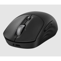 HP 705 Wiederaufladbare Wireless-Maus, Beidhändig, Bluetooth + USB Type-A, 6000 DPI, Schwarz