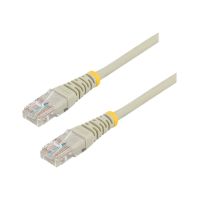 StarTech.com Startech 10m Cat5e Ethernet Netzwerkkabel Snagless mit RJ45 - Cat 5e UTP Kabel - Grau - Patch-Kabel - RJ-45 (M)