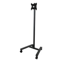 B-TECH Momentum One Flat Screen Display Trolley VESA 400 x - 1.5m 50mmPoles