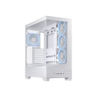 ASUS A31 Plus - Mid tower - ATX - Seitenteil mit Fenster (gehärtetes Glas)