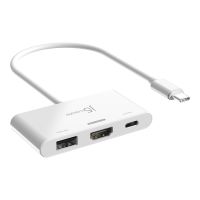 j5create JCA399 - Videoadapter - USB-C männlich zu HDMI, USB-C (PD)