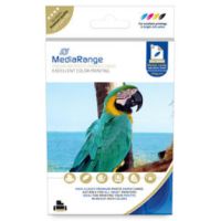 MEDIARANGE MRINK115, Glanz, 150 g/m², Tintenstrahl, 10x15 cm, 4x6", Weiß