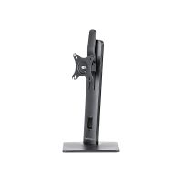 StarTech.com Monitorhalter - Freistehend, höhenverstellbar - VESA - Aufstellung - einstellbarer Arm - für Monitor - Aluminium - Schwarz - Bildschirmgröße: bis zu 81,3 cm (bis zu 32 Zoll)