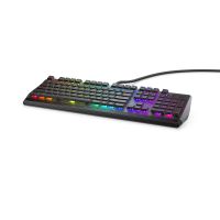 Alienware AW510K, Volle Größe (100%), Kabelgebunden, USB, Mechanischer Switch, RGB-LED, Schwarz, Grau