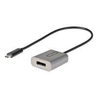 StarTech.com StarTech USB-C auf DisplayPort Adapter - 8K/4K 60Hz USB-C zu DisplayPort 1.4-Adapter Dongle - USB-Type-C auf DP Monitor Videokonverter - Funktioniert mit Thunderbolt 3 - 30cm Kabel (CDP2DPEC)